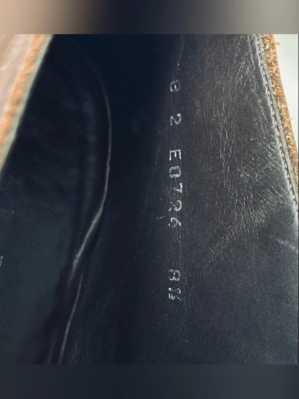 Vintage Prada Men’s Brown Leather Chukka Boots with Lace-Up Size: 8.5